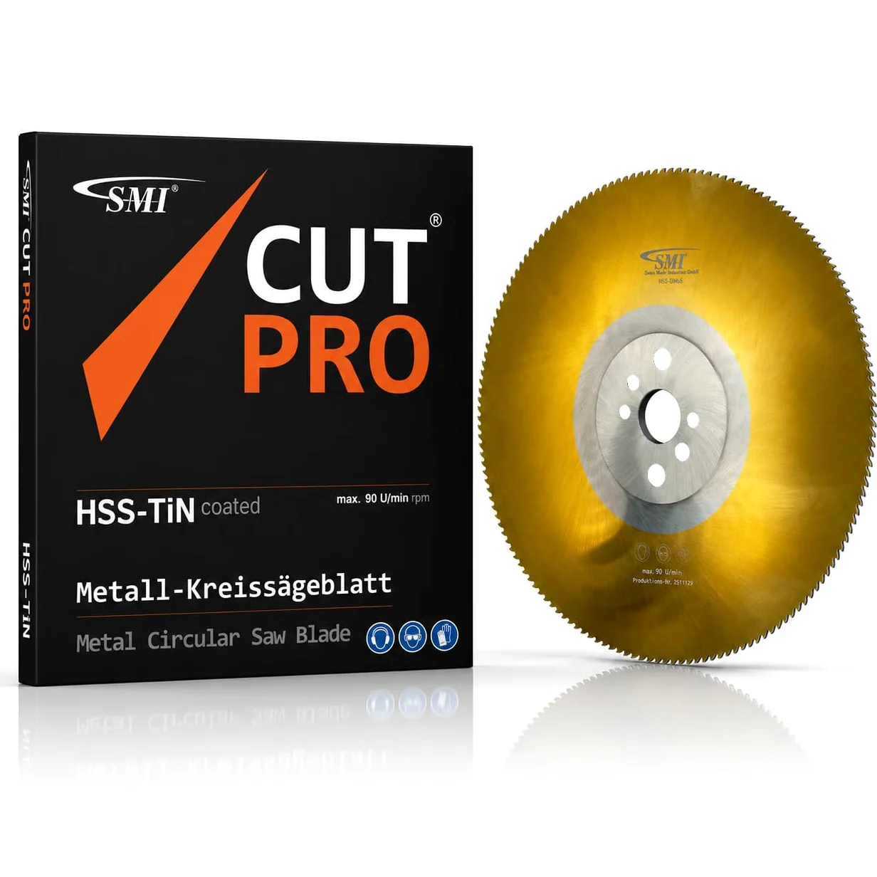 CUT PRO Metall-Kreissägeblatt 315 x 2,5 x 32 mm 160 Zähne HSS TIN - beschichtet
