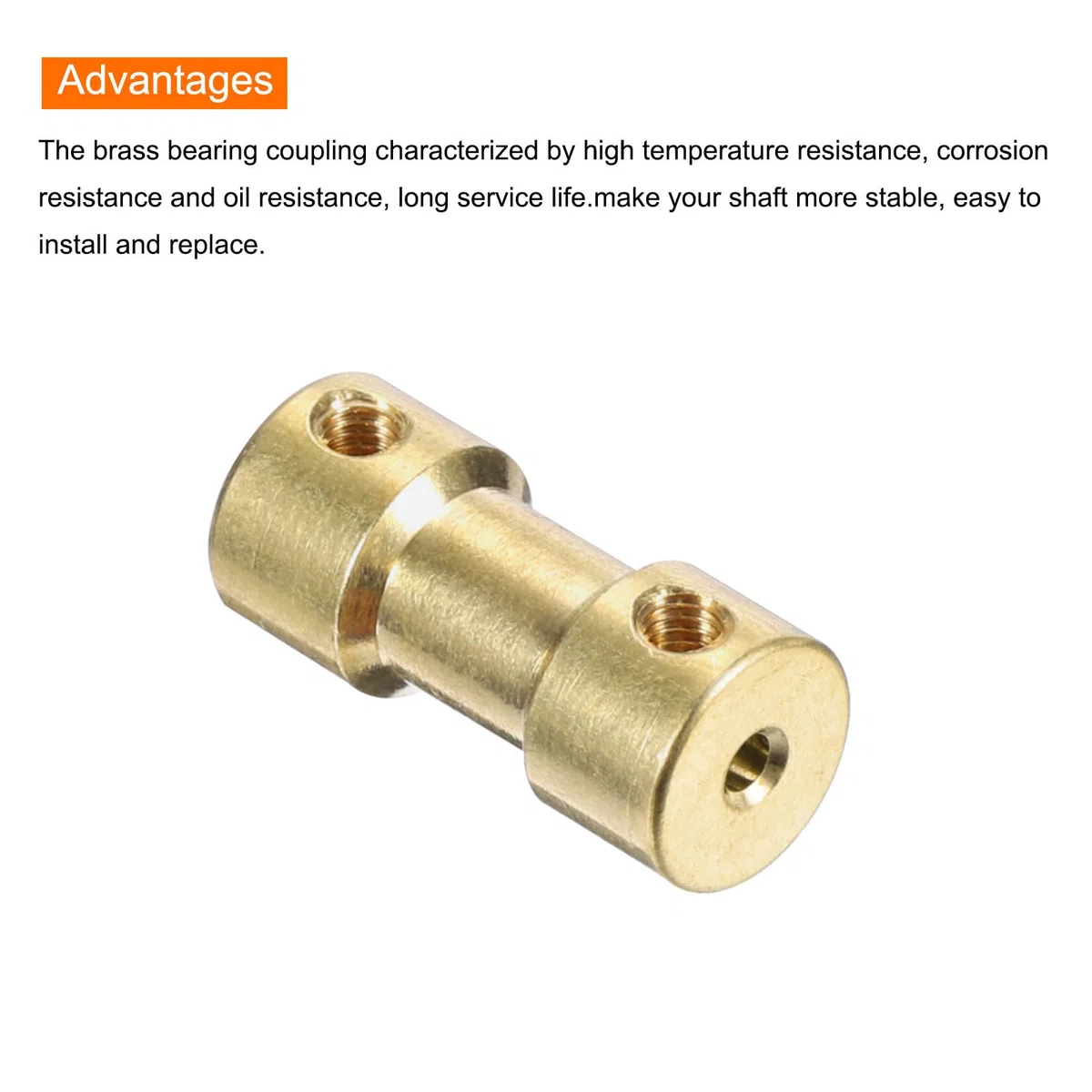 QUARKZMAN 12 Stück 2mm bis 2mm Messing Wellenkupplung Verbindungsstück mit Schrauben und Sechskantschlüssel Flexibler Motorwellenkupplung für Autoreifenwellenmotor